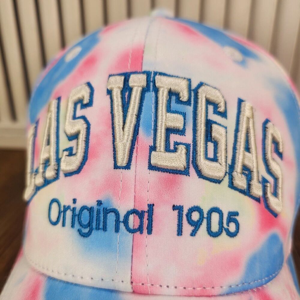 Robin Ruth Las Vegas Original 1905 Strapback Hat Cap Colorful Dreamy Tie Dye Mom - Picture 3 of 10